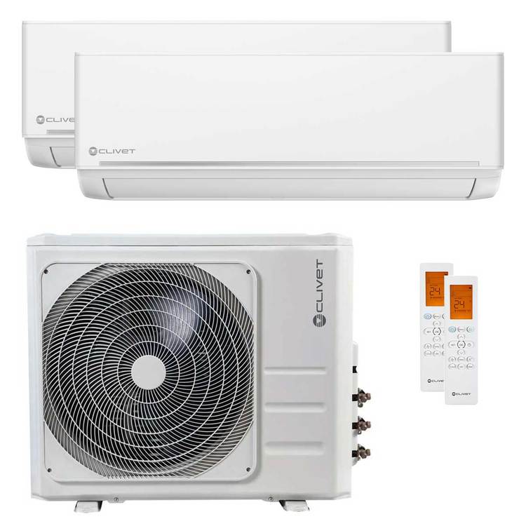 Condizionatore Clivet EZCool Dual Split 18000 18000 BTU Inverter A