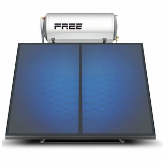 pannello solare circolazione naturale pleion free p 300/2 300 litri per tetto piano e inclinato