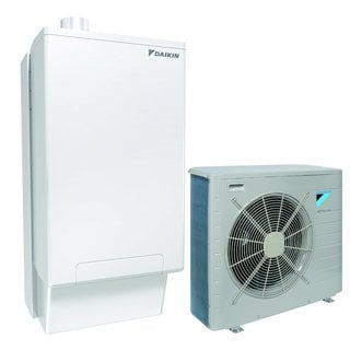 sistema ibrido caldaia a condensazione e pompa di calore daikin altherma r hybrid 8 kw a++