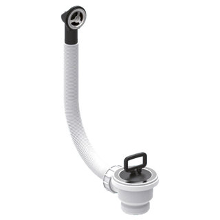 piletta valsir per lavello 1"1/2 con tappo e troppopieno tondo