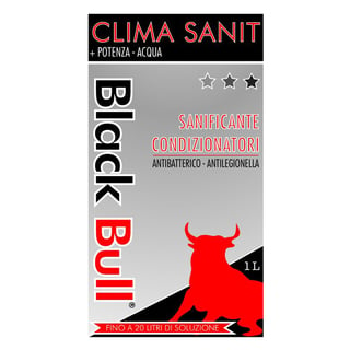 black bull clima sanit sanificante per condizionatori antibatterico e antilegionella puro italia
