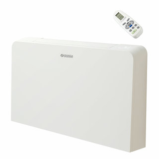 ventilconvettore con pannello radiante olimpia splendid bi2 slr air inverter 800 dc kw 4,10 - 3,29 + comando tr e telecomando