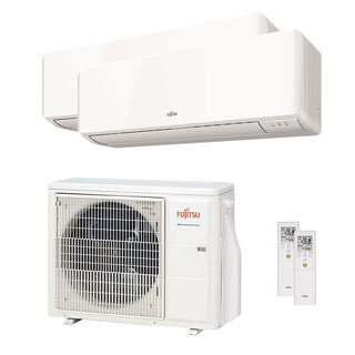 320x320 condizionatore fujitsu serie km dual split 12000 plus 12000 btu inverter a plus unita esterna 5 dot 4 kw