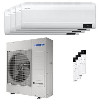 condizionatore samsung windfree elite 2023 quadri split 12000+12000+12000+12000 btu inverter a++ wifi unità esterna 10 kw 