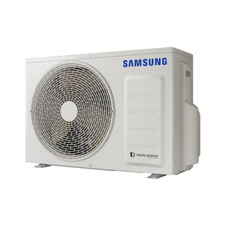 samsung fjm unità esterna dual split inverter pompa di calore gas r32 kw 4,0/4,2 raffreddamento/riscaldamento per 2 unità interne