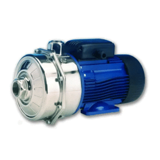 pompa centrifuga bigirante lowara xylem cam 70/33/c acque chiare monofase 1,5 hp/1,1 kw
