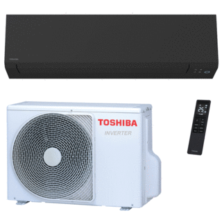 condizionatore toshiba shorai edge black 7000 btu r32 inverter a+++ wifi