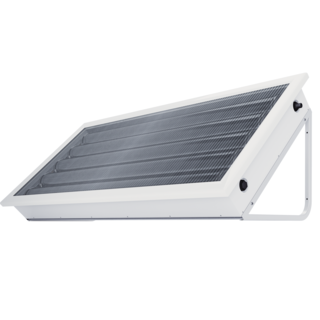 pannello solare circolazione naturale pleion ego 110 bianco 105 litri tetto piano ed inclinato