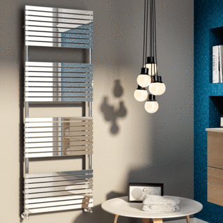 termoarredo scaldasalviette cordivari stefania 600x1435 mm inox lucido