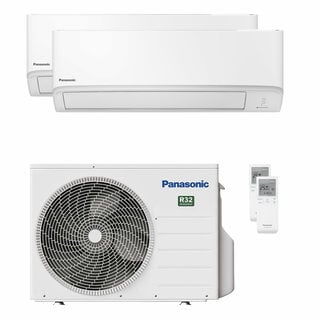 condizionatore panasonic serie tz dual split 7000+7000 btu  a+++ wifi unità esterna 4,1 kw 