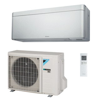 condizionatore daikin stylish silver 9000 btu inverter a+++ wifi r32