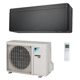 condizionatore daikin stylish total black 7000 btu inverter a+++ wifi r32