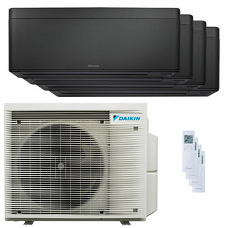condizionatore daikin stylish total black quadri split 7000+7000+9000+15000 btu inverter a++ wifi unità esterna 6.8 kw 