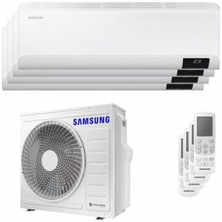 condizionatore samsung cebu wi-fi quadri split 9000+9000+9000+12000 btu inverter a++ wifi unità esterna 8,0 kw