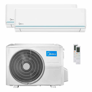 condizionatore midea evolution dual split 12000+18000 btu inverter a+  unità esterna 7.9 kw 