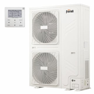 pompa di calore aria acqua ferroli omnia m 3.2 26 kw monoblocco trifase inverter r32 a+