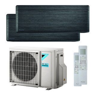 condizionatore daikin stylish dual split 9000+9000 btu inverter a++ wifi unità esterna 4,0 kw