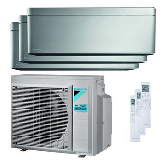 condizionatore daikin stylish trial split 5000+7000+9000 btu inverter a+++ wifi unità esterna 5,2 kw
