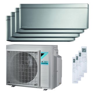 condizionatore daikin stylish quadri split 5000+5000+9000+12000 btu inverter a++ wifi unità esterna 6,8 kw