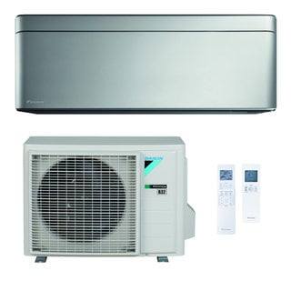 condizionatore daikin stylish new total silver 7000 btu r32 inverter a+++ wifi