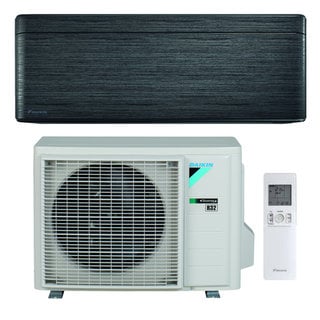 condizionatore daikin stylish new real blackwood 7000 btu r32 inverter a+++ wifi