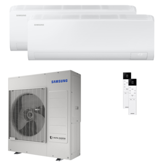 condizionatore samsung cebu s2 dual split 24000+24000 btu inverter a++ wifi unità esterna 10 kw 