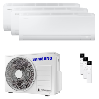 condizionatore samsung cebu s2 trial split 9000+9000+12000 btu inverter a++ wifi unità esterna 5.2 kw 
