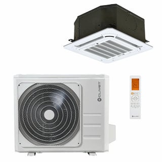 condizionatore clivet box 2 cassetta 4 vie 18.000 btu light commercial inverter a++ r32