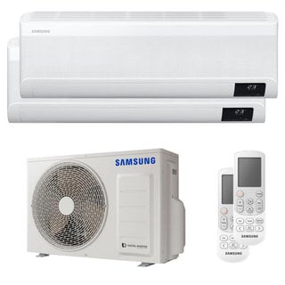 condizionatore samsung windfree avant dual split 9000+12000 btu inverter a+++ wifi unità esterna 4,0 kw