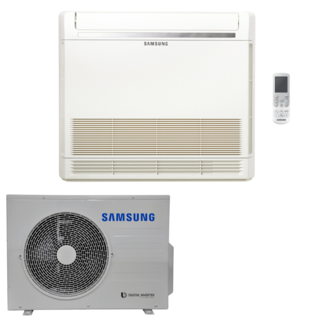 condizionatore samsung console commerciale 18000 btu inverter a+ unità esterna 5 kw