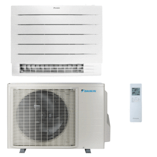 condizionatore daikin a pavimento perfera floor 18000 btu inverter a++ con wifi