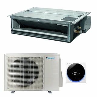 condizionatore daikin canalizzabile mini sky fdxm-f9 12000 btu inverter a r32 con comando a muro