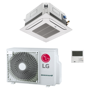 condizionatore lg cassetta 4 vie ct compact 18000 btu r32 inverter  a++/a