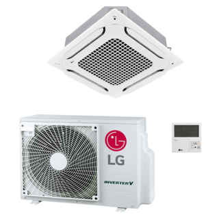 condizionatore lg cassetta 4 vie ct compact 24000 btu r32 inverter a++/a+