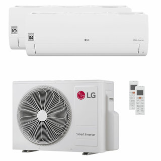 condizionatore lg dualcool libero smart dual split 9000+24000 btu inverter a+++ wifi unità esterna 6.15 kw 