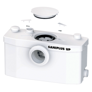 trituratore wc sfa saniplus up - per bagno completo