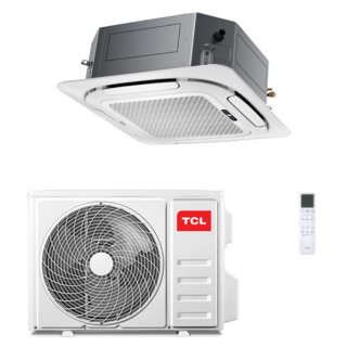 condizionatore tcl cassetta 4 vie serie s compact 9000 btu r32 inverter wifi a++/a+