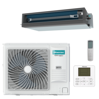condizionatore hisense canalizzabile adt 36000 btu r32 inverter a++
