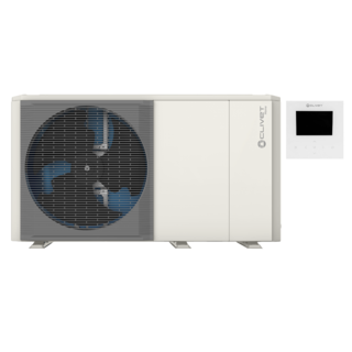 pompa di calore aria acqua clivet edge evo 2.0 exc 4,2 kw r32 inverter wifi a+++ - monoblocco monofase