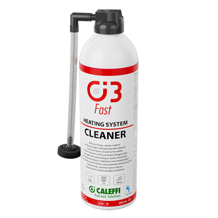 pulitore per impianti di riscaldamento e raffrescamento caleffi c3 fast cleaner