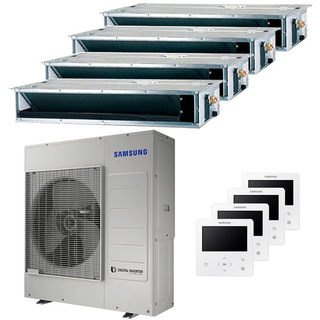 320x320 condizionatore samsung canalizzabile quadri split 12000 plus 12000 plus 12000 plus 12000 btu inverter a plus plus unita esterna 10 kw ue
