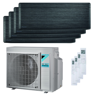 condizionatore daikin stylish quadri split 7000+9000+9000+18000 btu inverter a++ wifi unità esterna 8,0 kw