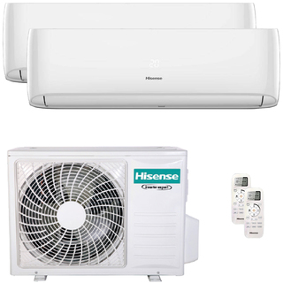 320x320 condizionatore hisense hi comfort dual split 12000 plus 12000 btu inverter a plus plus wifi unita esterna 6300 watt ue